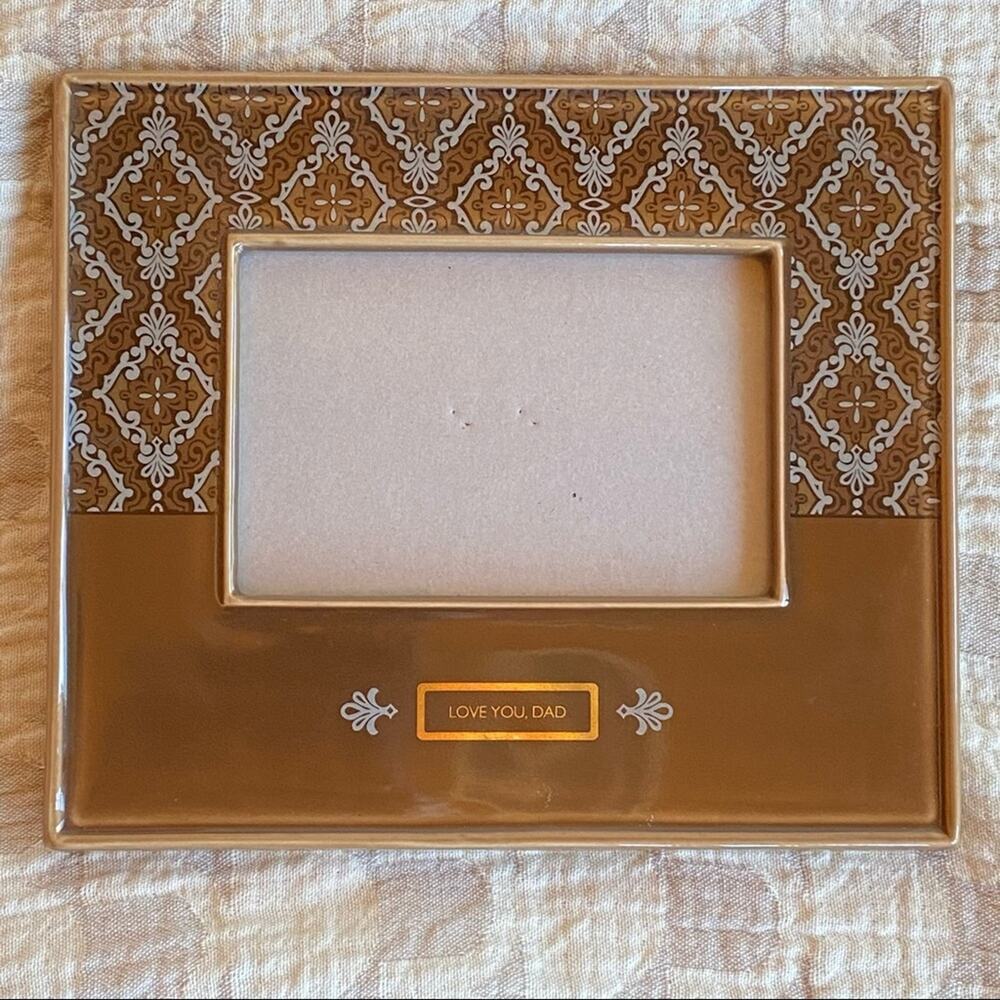 FATHER’S DAY Porcelain‎ 4”x 6” Photo Picture Frame